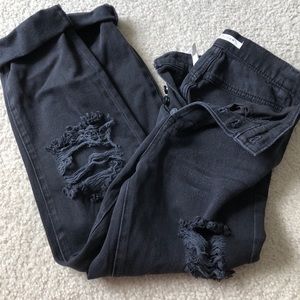 Pacsun high rise straight mom jeans